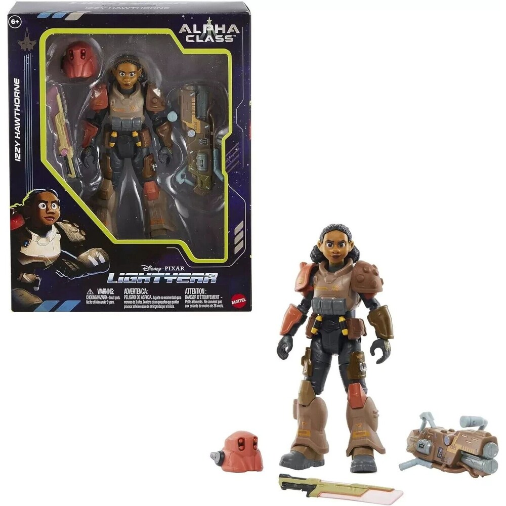 Disney Buzz Lightyear Alpha Class Collector Action Figure Izzy Hawthorne Pixar